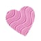 Beistle 8.5" Pink Embossed Foil Heart Cutouts, 6ct.
